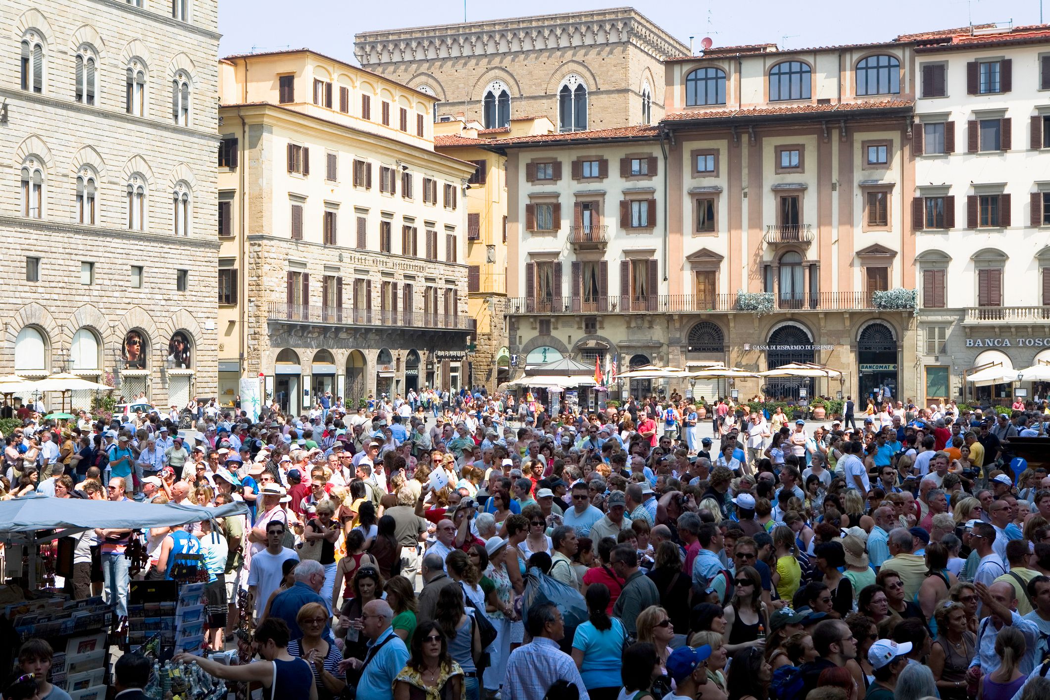 Florence crowds