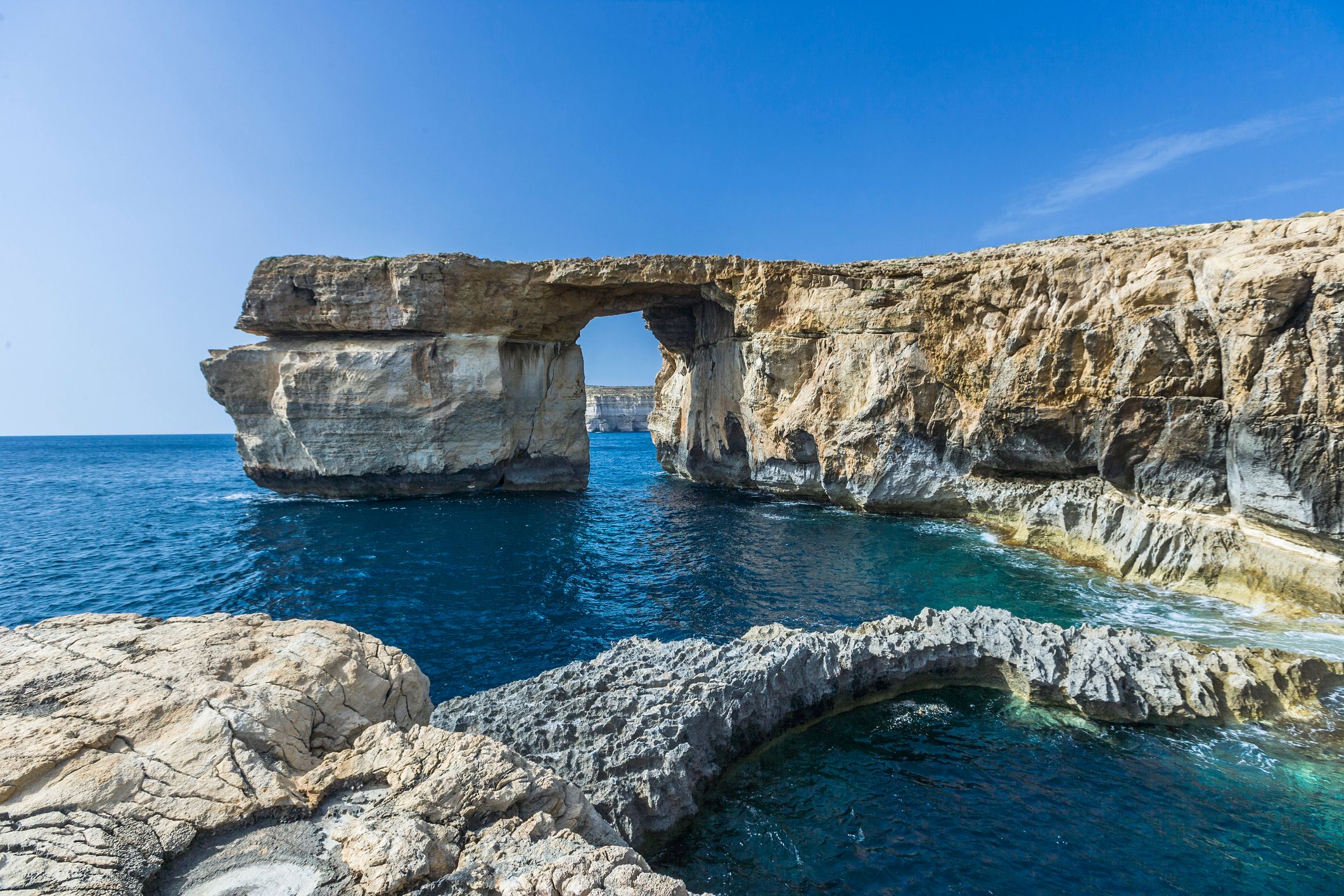 Malta cliffs