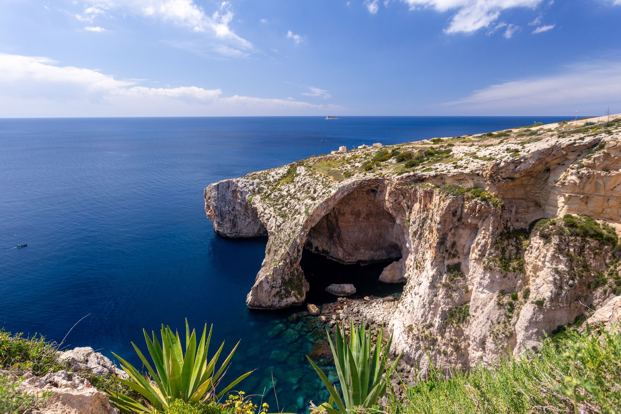 Malta cliffs