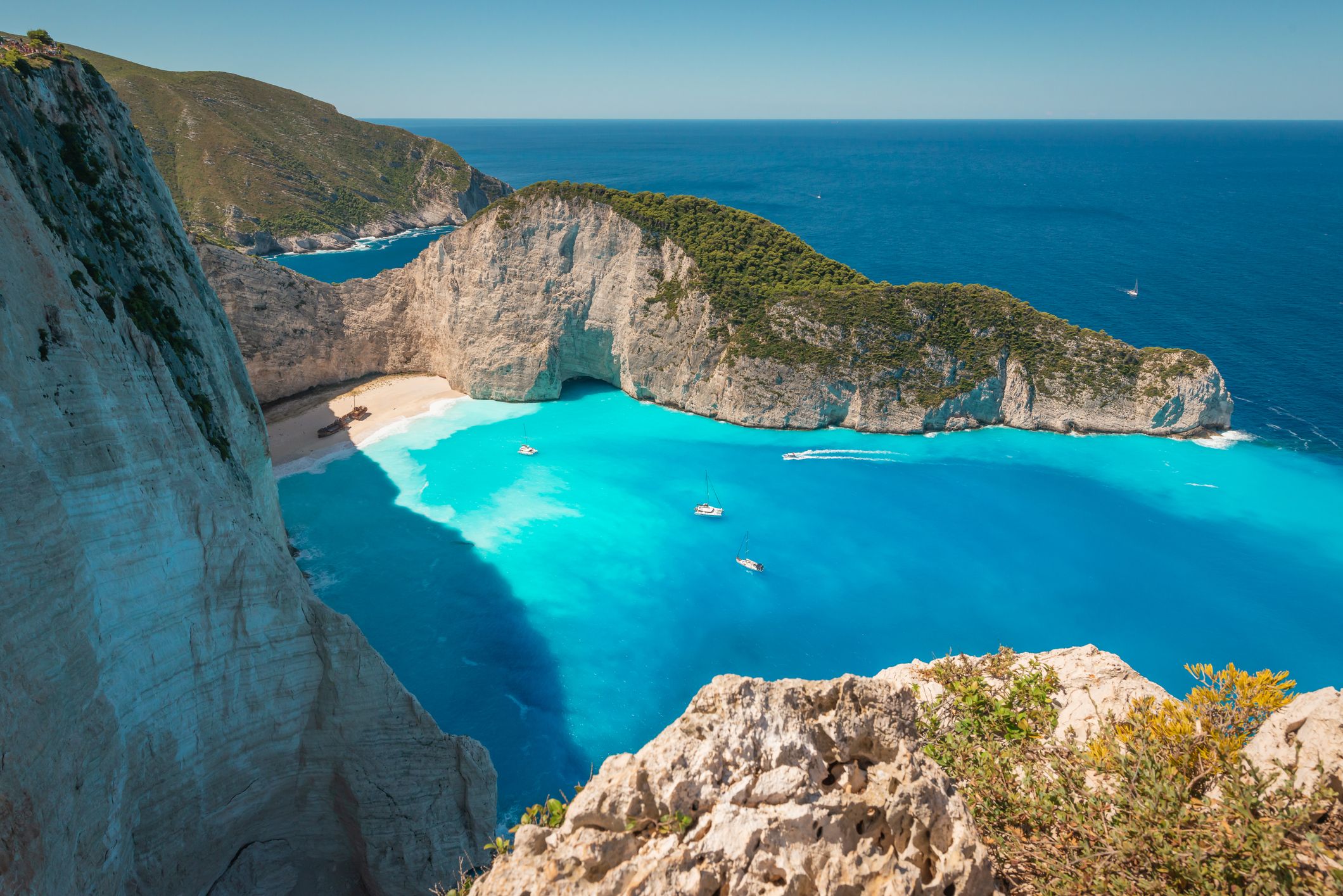 Navagio beach (shipwreck cove)