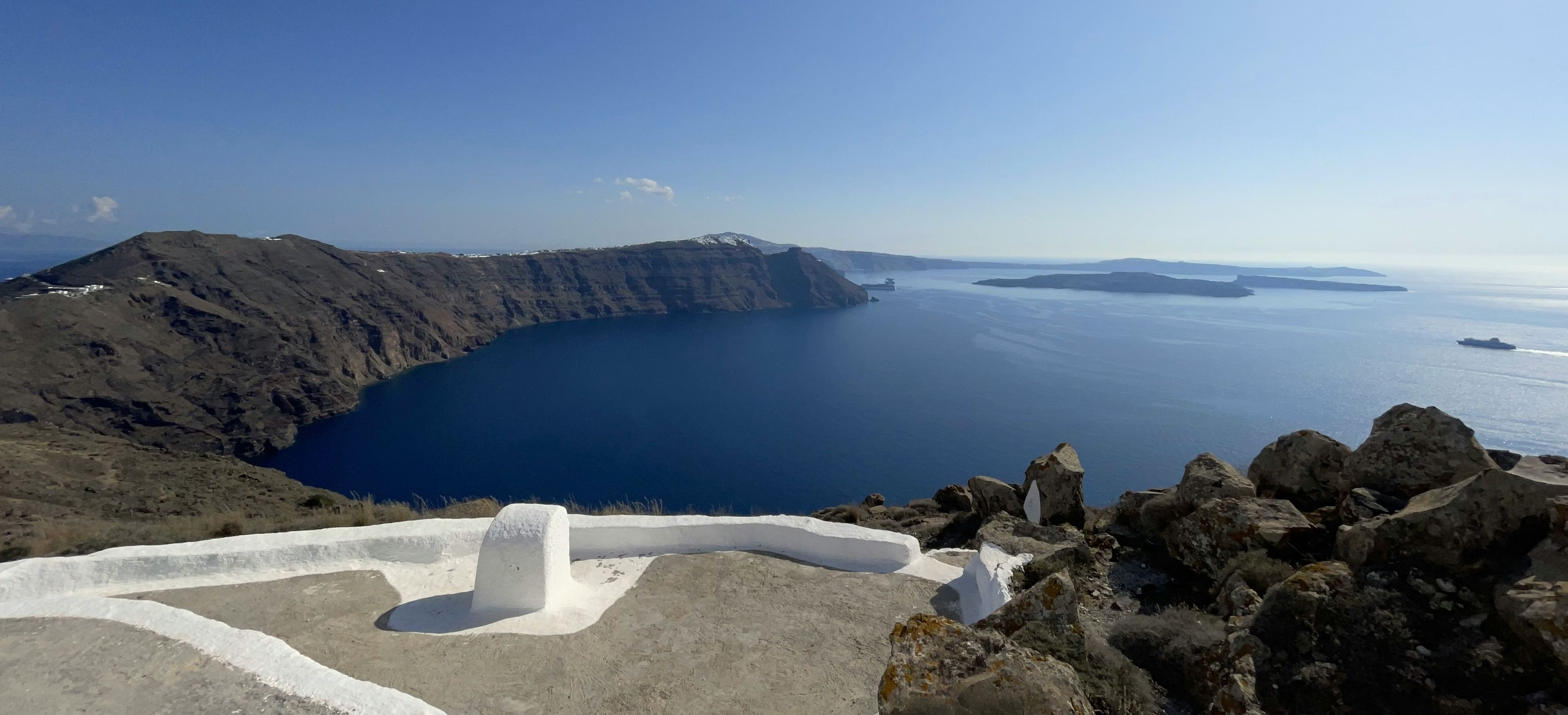 Santorini volcano