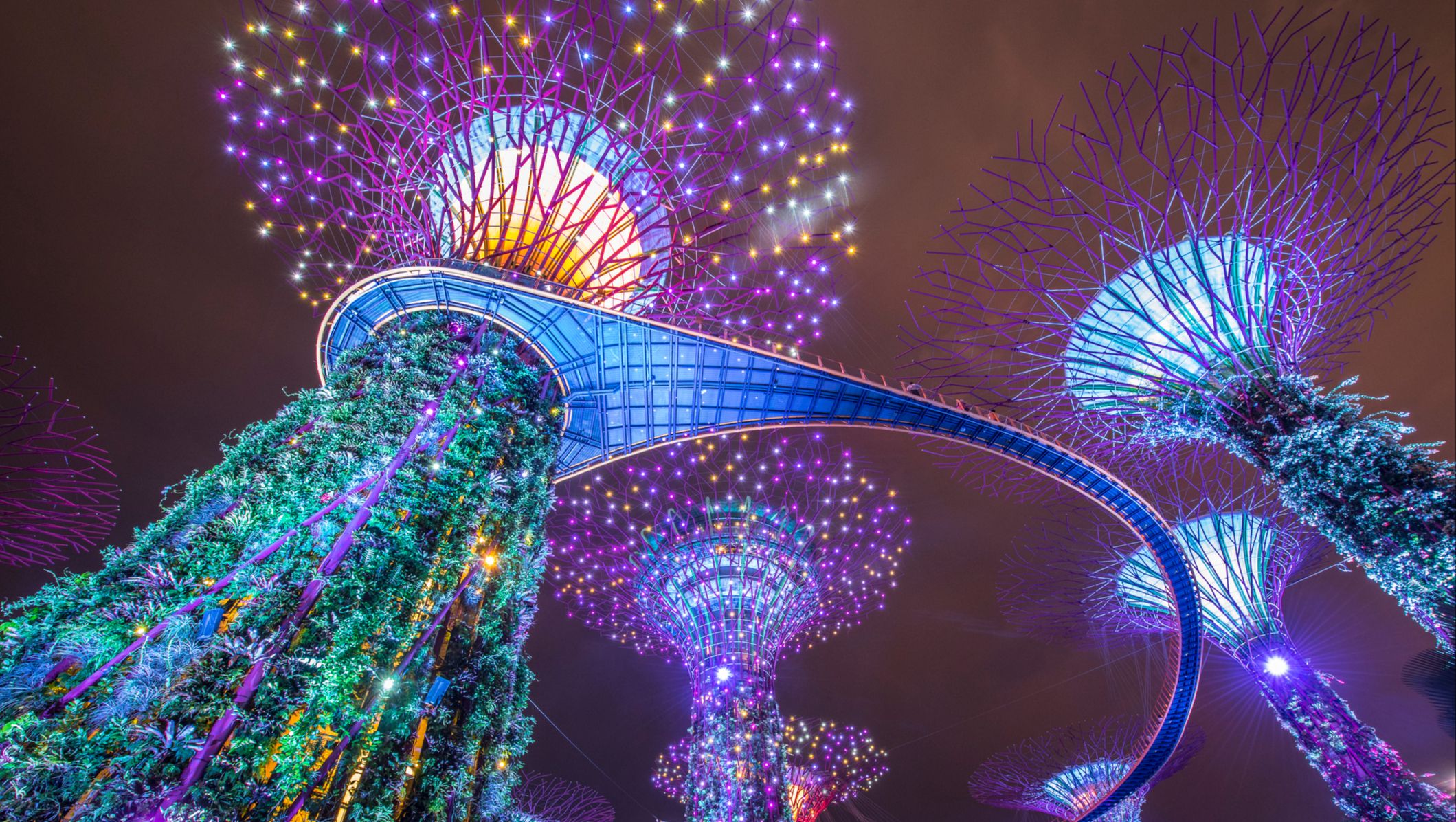 Singapore at night