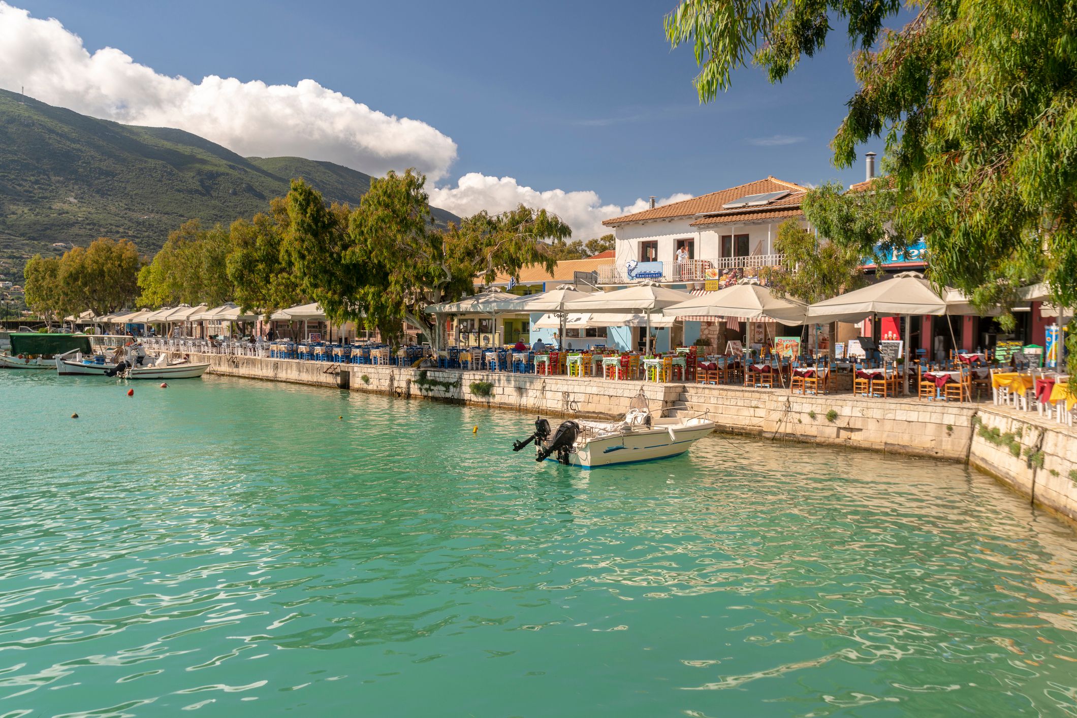 Tavern in Vassiliki, Lefkada