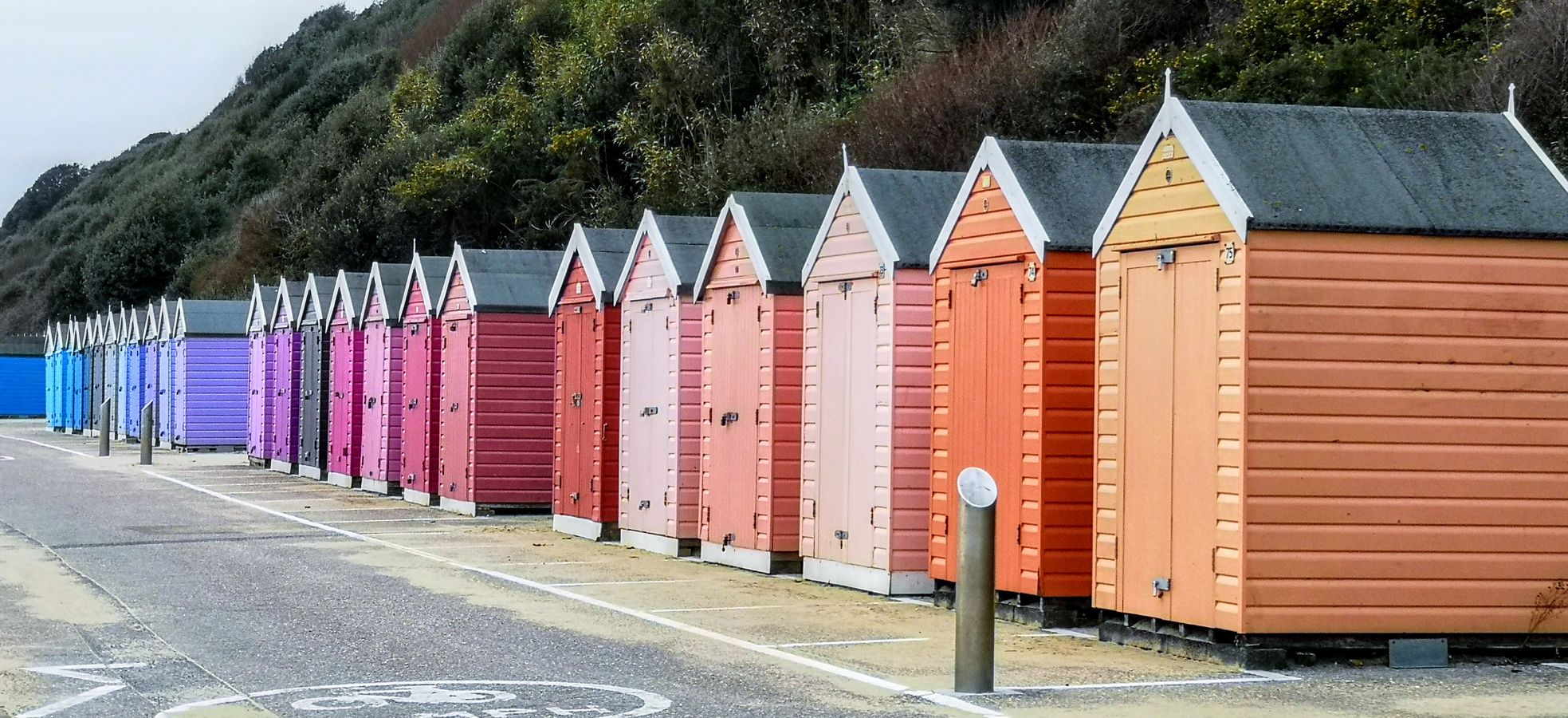 beach huts