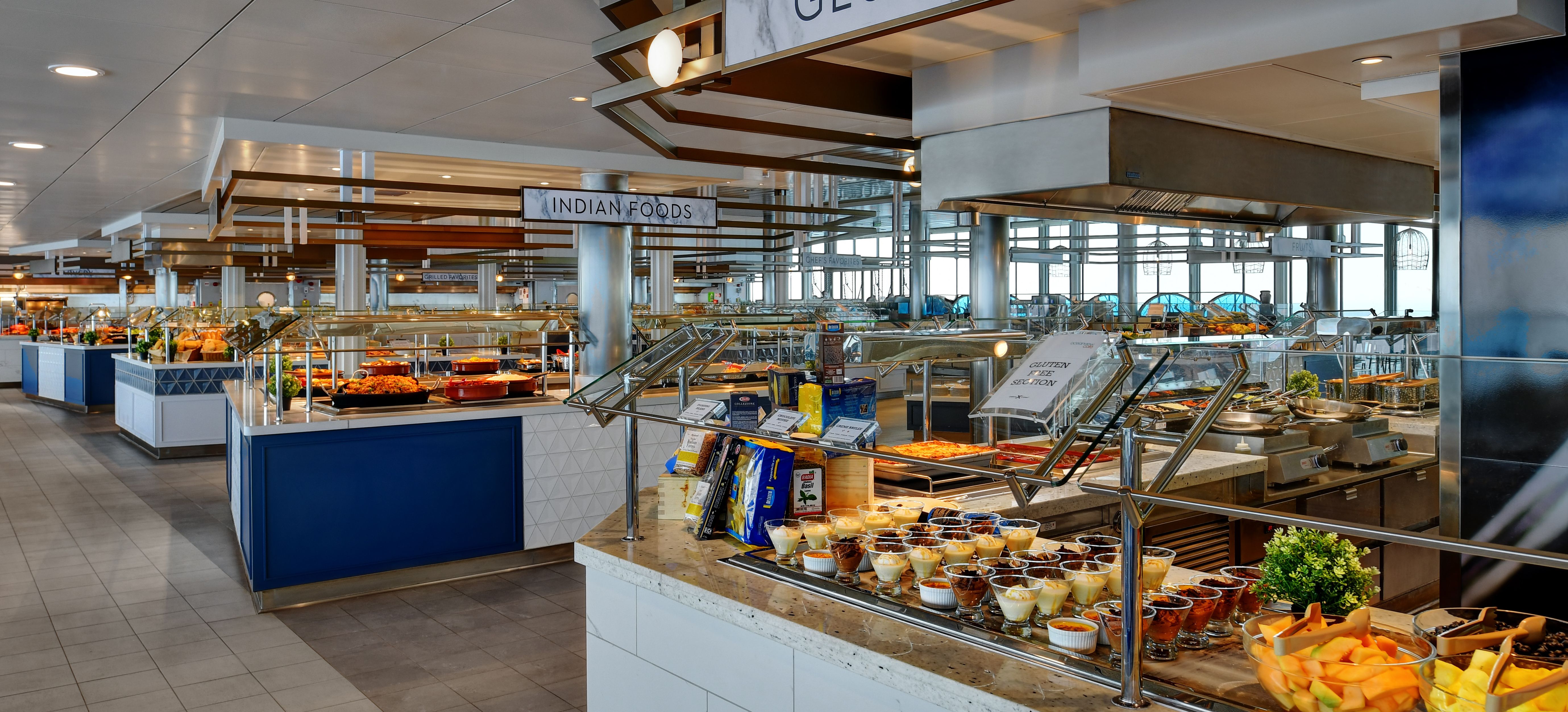 cruise ship buffet