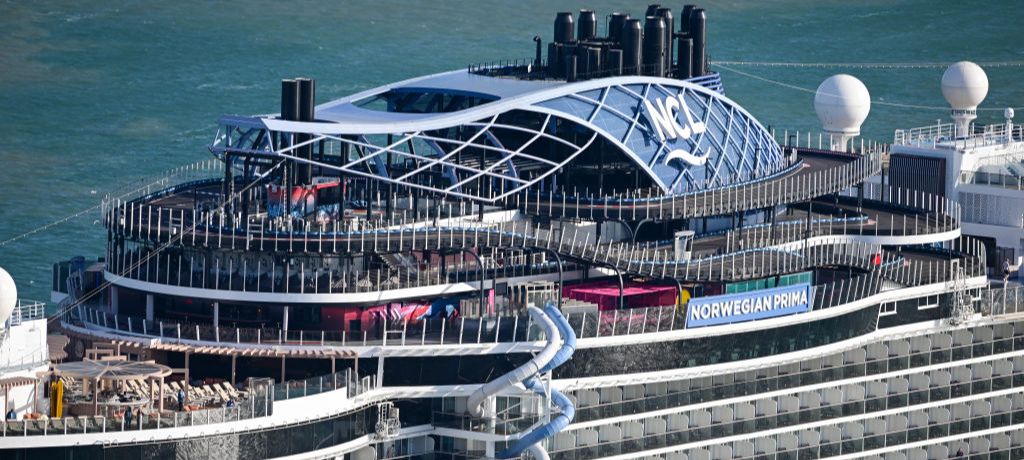 cruise ship go kart track