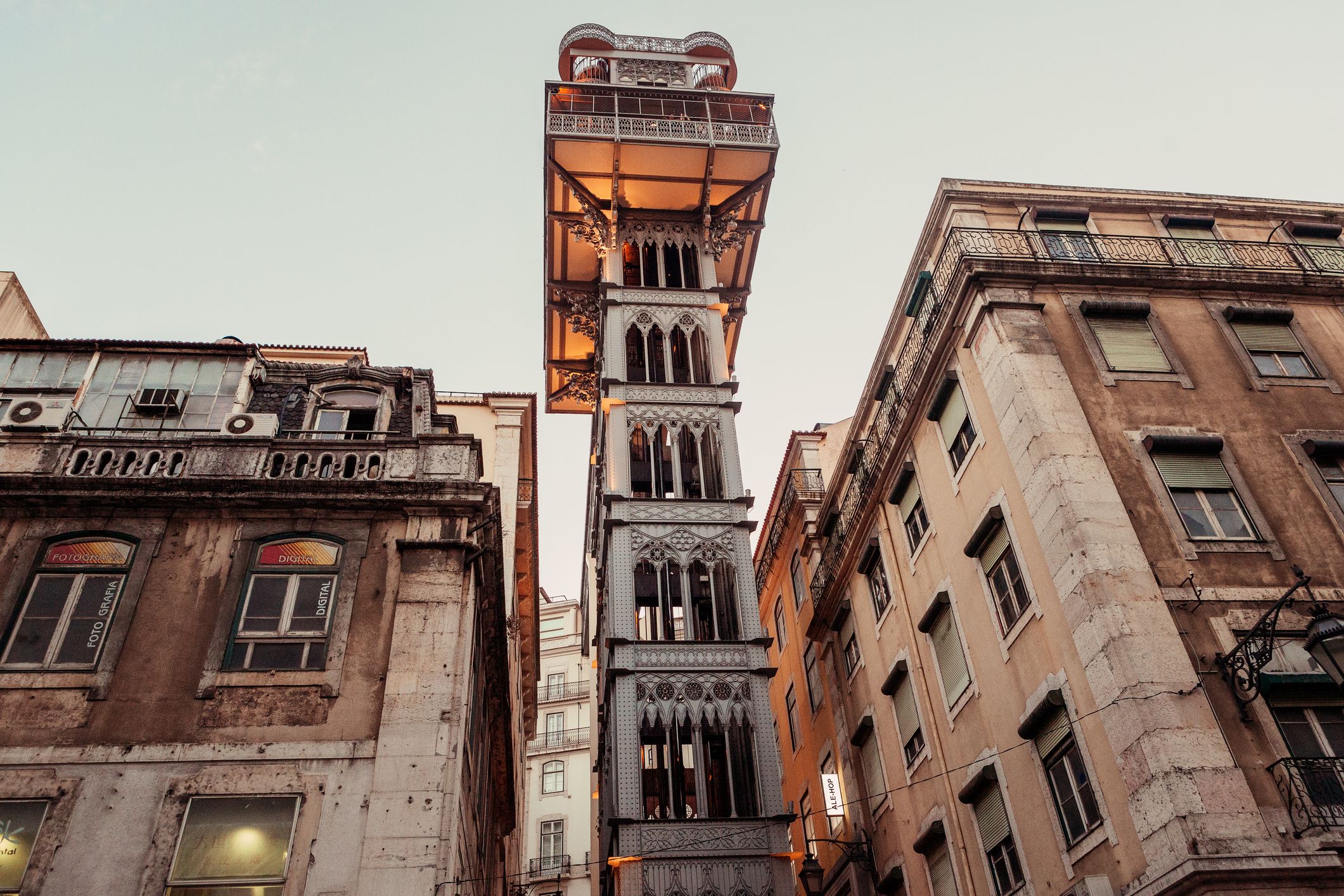 elevador de santa justa