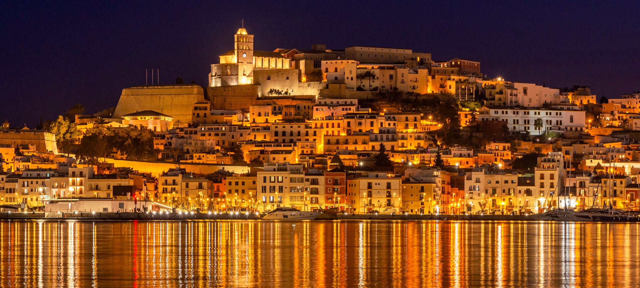 ibiza at night