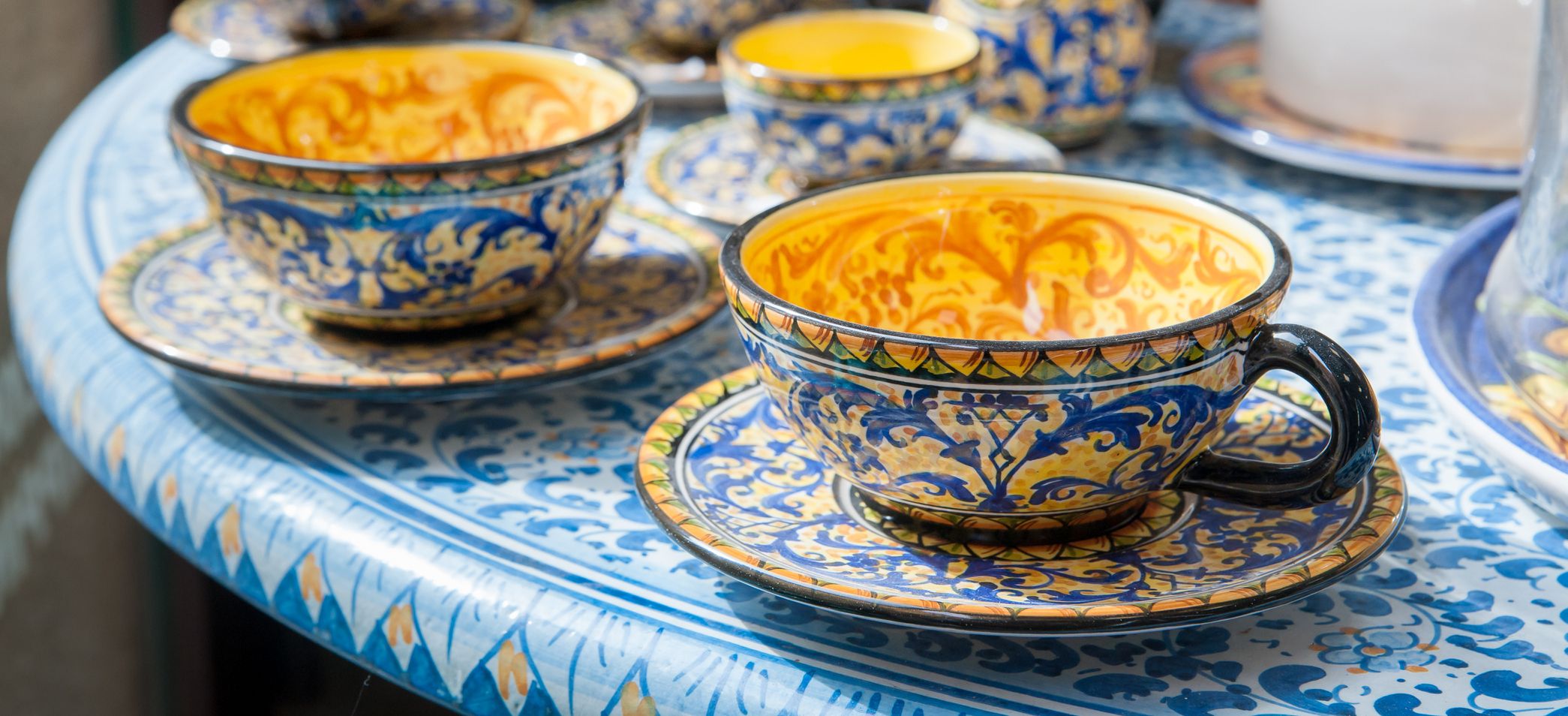 sicilian ceramic cup
