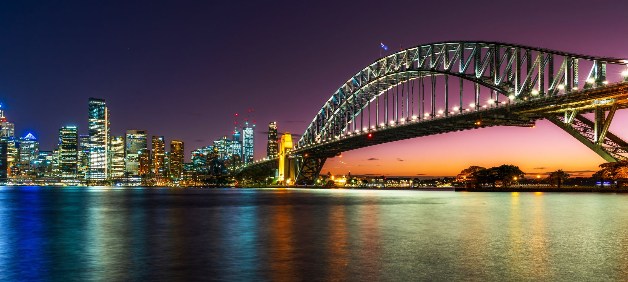 sydney at night