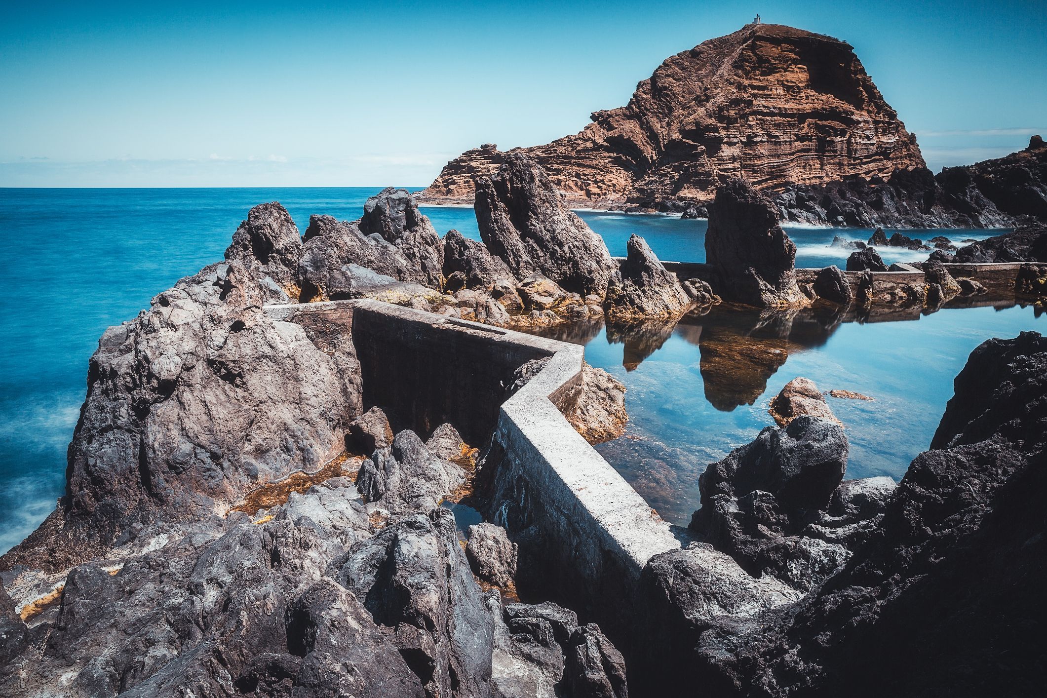 volcanic pools madeira